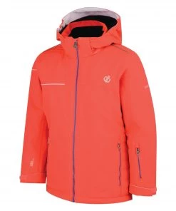 Dare2b Kids Entail Jacket -FIERY CORAL Kids Jackets & Bodywarmers