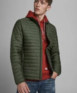 Jack & Jones JJRICK Padded Jacket -FOREST NIGHT (M, L Only)