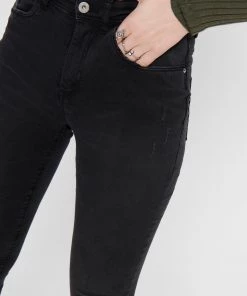 Ladies Jeans Jacqueline De Yong JONA High Waist Skinny Fit Jeans