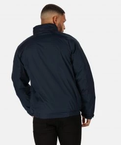 All Regatta Mens Dover Waterproof Insulated Jacket -NAVY