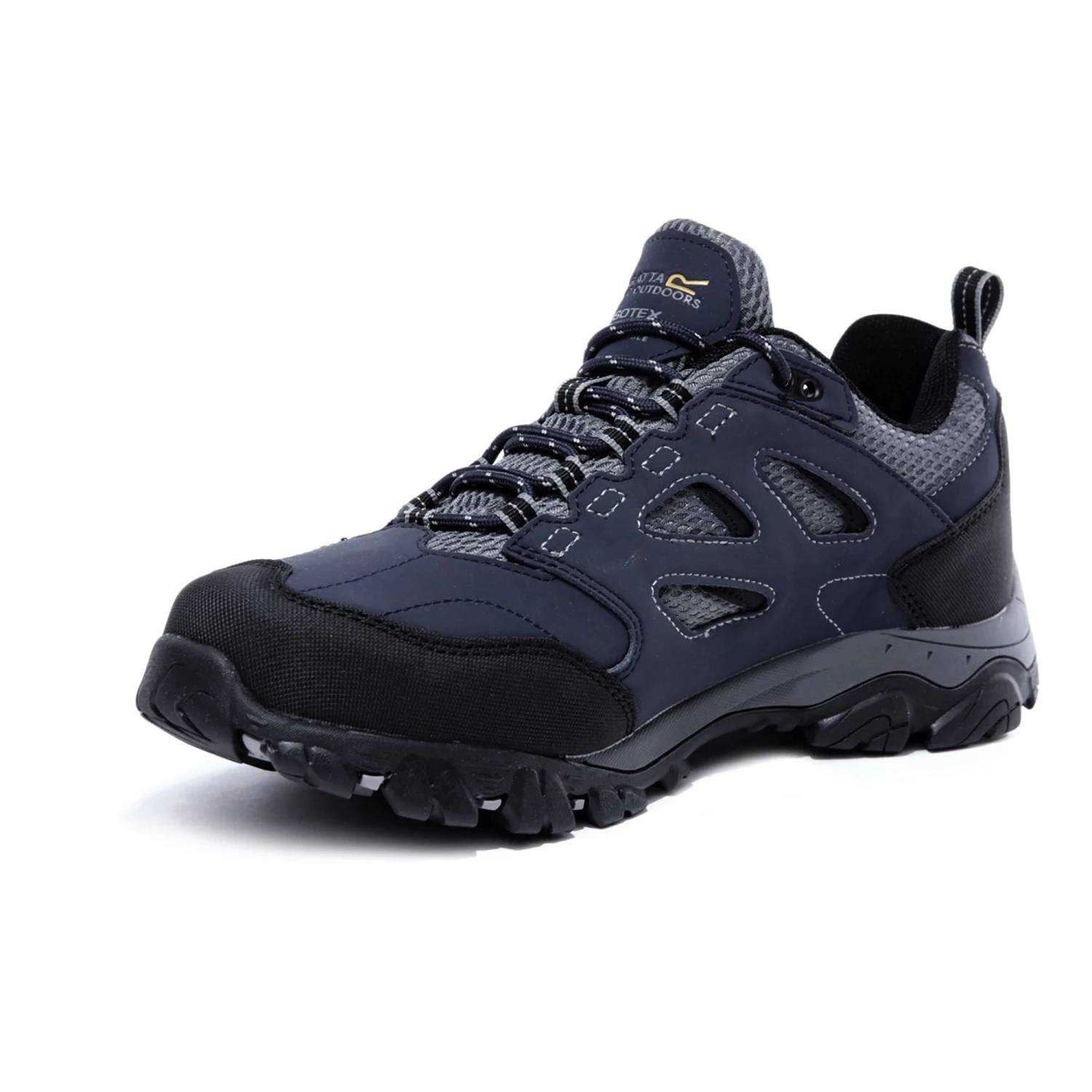 Regatta Mens Holcombe Waterproof Walking Shoe -NAVY Mens Footwear