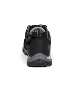 Regatta Mens Holcombe Waterproof Walking Shoe -BLACK/GRANITE