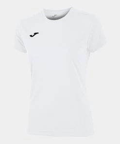 Ladies Sportswear & Fitness JOMA Ladies Combi Wicking Tee -WHITE