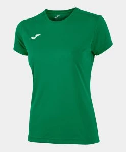JOMA Ladies Combi Wicking Tee -GREEN Ladies Sportswear & Fitness