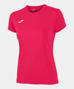 Ladies Sportswear & Fitness JOMA Ladies Combi Wicking Tee -FUCSHIA