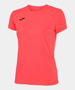Ladies Sportswear & Fitness JOMA Ladies Combi Wicking Tee -CORAL