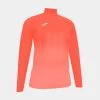 JOMA Ladies Elite VII Half Zip Sweatshirt -CORAL Ladies Fleeces & Midlayers