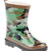 Dunlop Kids Puddlesuits Kids Camo Welly