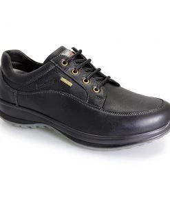 Grisport Livingston Waterproof Walking Shoe -BLACK Mens Footwear