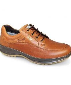 Grisport Livingston Waterproof Walking Shoe -TAN Mens Footwear