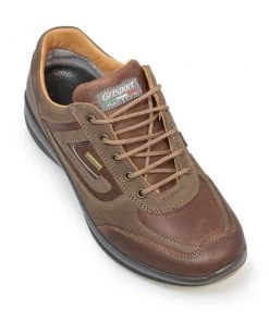 Grisport Airwalker Waterproof Walking Shoe -TAN Mens Footwear