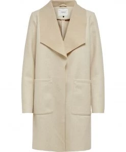 Jacqueline De Yong SANNA Coat -CEMENT