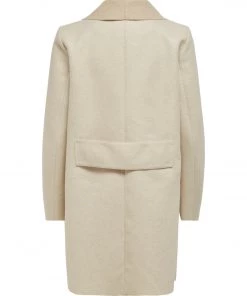 Jacqueline De Yong SANNA Coat -CEMENT
