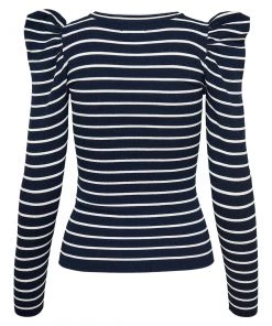 Jacqueline De Yong CEROL Long Sleeved Pullover -SKY CAPTAIN (S, L Only)