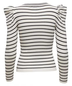 Jacqueline De Yong CEROL Long Sleeved Pullover -CLOUD DANCER