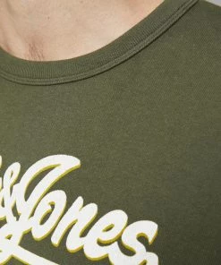 Jack & Jones JPRBLUDRIVER Sweatshirt -OLIVE Mens Hoodies & Sweatshirts