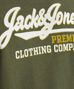 Jack & Jones JPRBLUDRIVER Sweatshirt -OLIVE Mens Hoodies & Sweatshirts