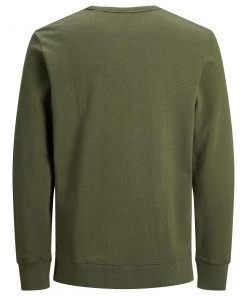 Jack & Jones JPRBLUDRIVER Sweatshirt -OLIVE Mens Hoodies & Sweatshirts