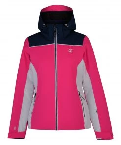 Ladies Jackets & Bodywarmers Dare2b Ladies Validate Ski Jacket -CYBER PINK (8 Only)