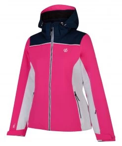 Ladies Jackets & Bodywarmers Dare2b Ladies Validate Ski Jacket -CYBER PINK (8 Only)