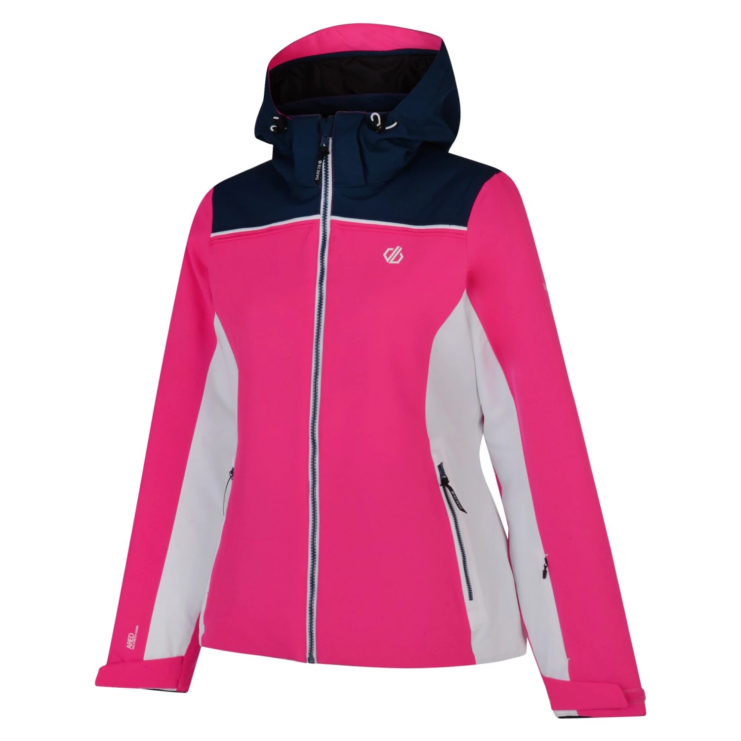 Ladies Jackets & Bodywarmers Dare2b Ladies Validate Ski Jacket -CYBER PINK (8 Only)