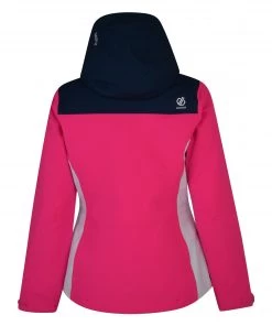 Ladies Jackets & Bodywarmers Dare2b Ladies Validate Ski Jacket -CYBER PINK (8 Only)