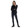 Regatta Ladies Kelilah Velour Fleece Hoody -NAVY (10, 14, 18 Only)