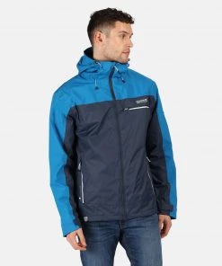 Mens Jackets & Bodywarmers Regatta Mens Highton Waterproof Jacket -NIGHTFALL