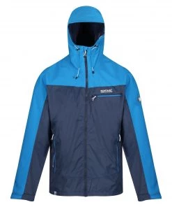 Mens Jackets & Bodywarmers Regatta Mens Highton Waterproof Jacket -NIGHTFALL