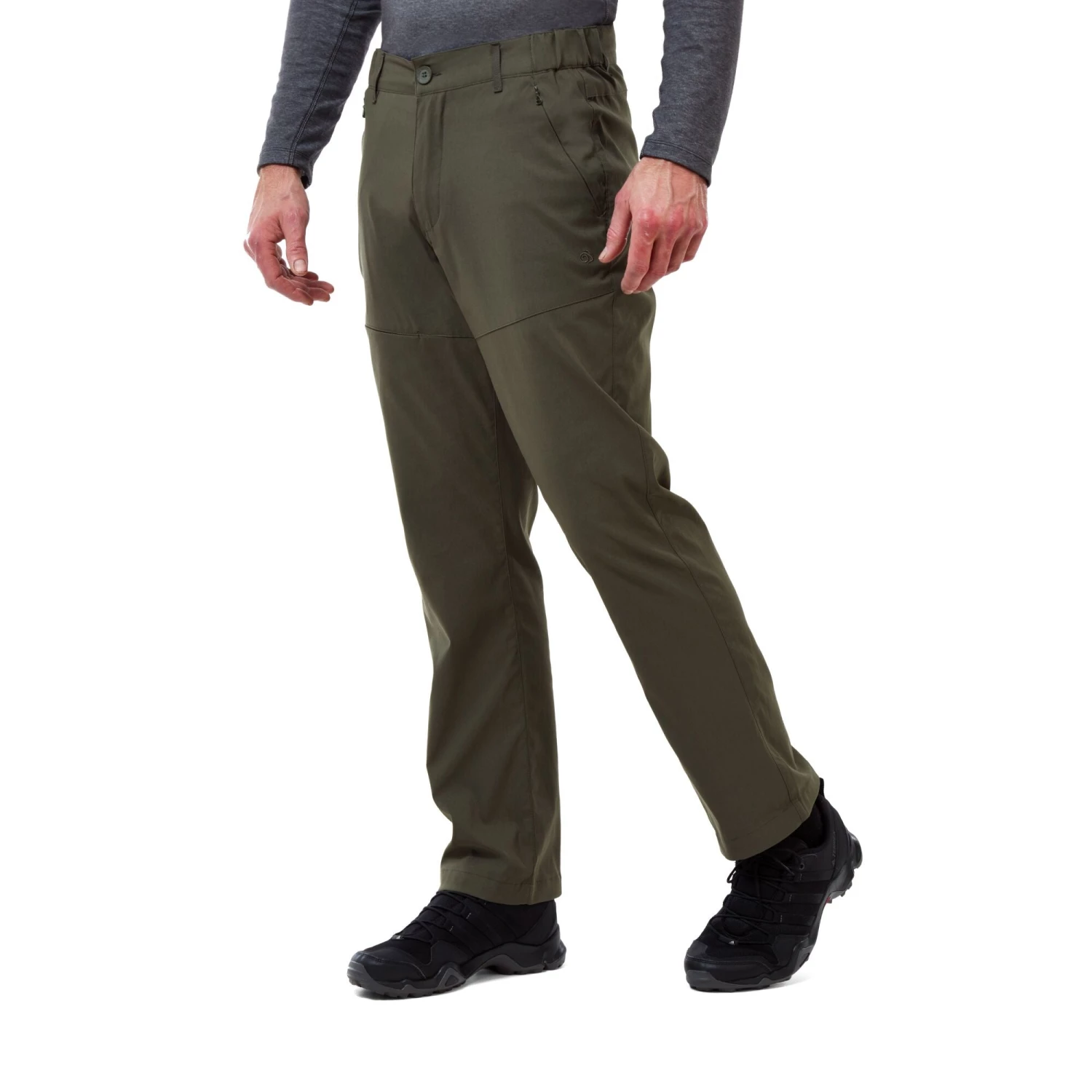 Mens Trousers & Shorts Craghoppers Mens Kiwi Pro II Trousers CMJ564 KHAKI