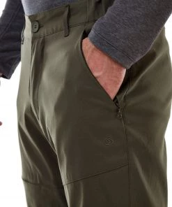 Mens Trousers & Shorts Craghoppers Mens Kiwi Pro II Trousers CMJ564 KHAKI