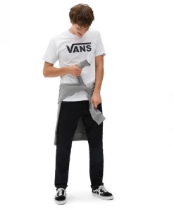Vans Mens Classic Tee -WHITE/BLACK