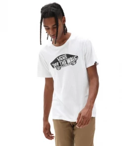 Vans Mens Off The Wall Tee -WHITE/BLACK