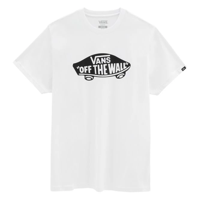 Vans Mens Off The Wall Tee -WHITE/BLACK