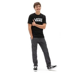 Vans Mens Classic Tee -BLACK/WHITE Mens Polos, Tees & Shirts