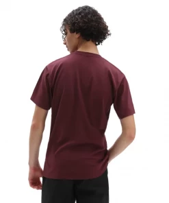 Mens Polos, Tees & Shirts Vans Mens Classic Tee -PORT/WHITE