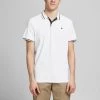 Jack & Jones JJEJERSEY Polo -WHITE