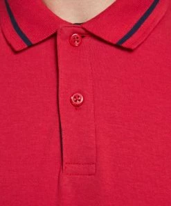 Jack & Jones JJEJERSEY Polo -TRUE RED