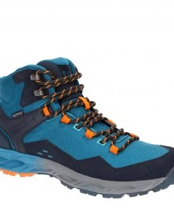 Mens Footwear Hi Tec Mens Verve Mid Waterproof Walking Boot -NAVY