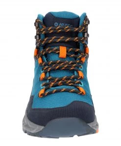 Mens Footwear Hi Tec Mens Verve Mid Waterproof Walking Boot -NAVY