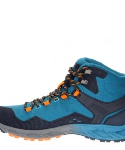 Mens Footwear Hi Tec Mens Verve Mid Waterproof Walking Boot -NAVY