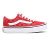 VANS Kids Ward Shoe -RED/WHITE CHECK Kids Footwear