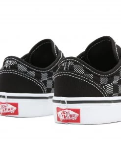 Kids Footwear Vans Kids Atwood Checker Dot -BLACK/WHITE (3, 4 Only)