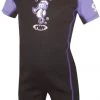 TWF Kids Seahorse Shortie Wetsuit (Ages 1-6) -PURPLE All