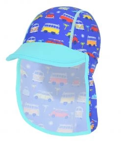 Wetsuit, Swimming & Beach Accessories Volkswagen Kids Sun Hat -BLUE