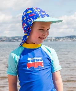 Wetsuit, Swimming & Beach Accessories Volkswagen Kids Sun Hat -BLUE