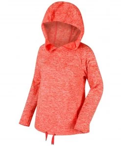 Regatta Ladies Chantile Overhead Fleece -NEON PEACH (18 Only)
