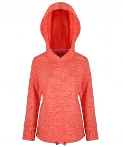 Regatta Ladies Chantile Overhead Fleece -NEON PEACH (18 Only)