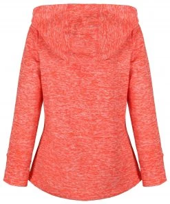 Regatta Ladies Chantile Overhead Fleece -NEON PEACH (18 Only)