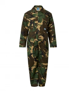 Fort Kids Tearaway Boiler Suit -CAMO GREEN Kids Workwear